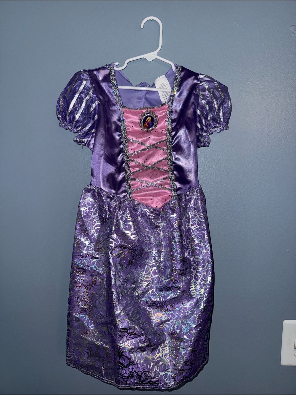 Girls' Purple and Pink Princess Costume Dress 4-6t
